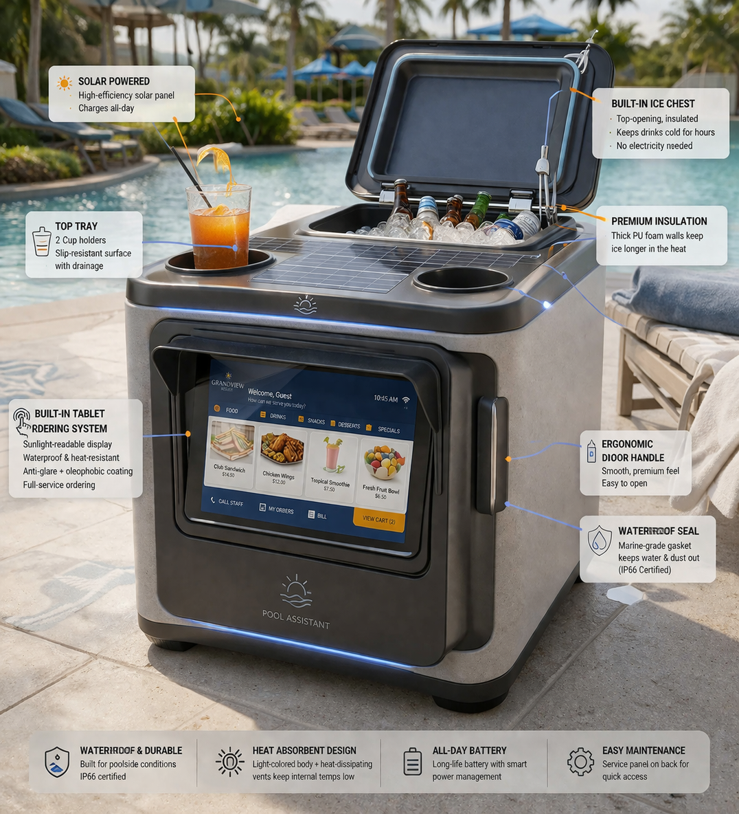 Valeo Pool Attendant unit